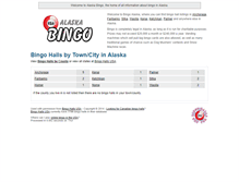 Tablet Screenshot of alaskabingo.com